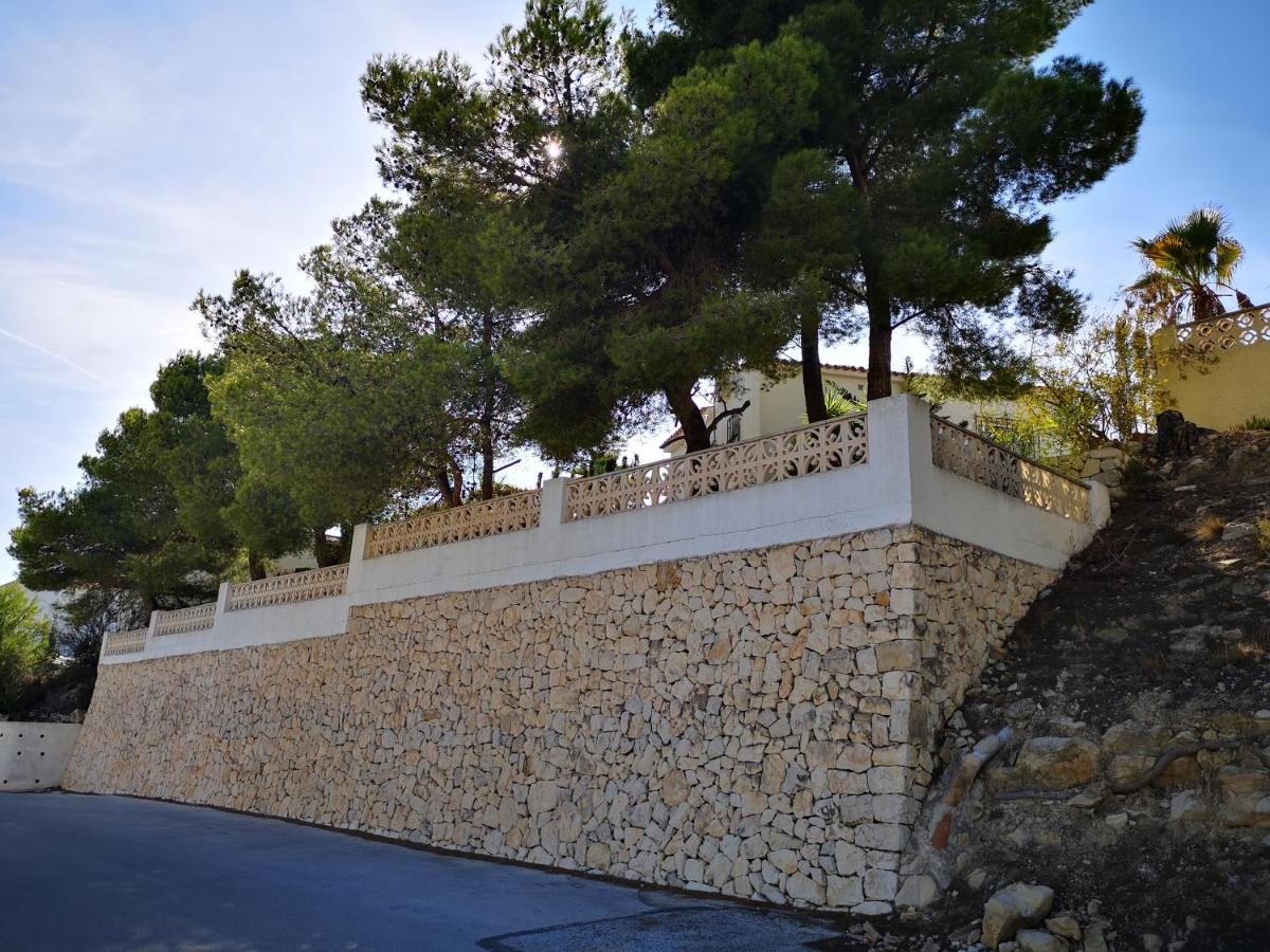 La Madrugada - Luxury Moraira Villa With Sea Views And Private Heated Pool Dış mekan fotoğraf