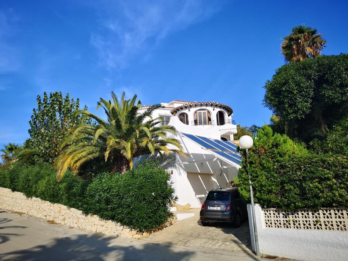 La Madrugada - Luxury Moraira Villa With Sea Views And Private Heated Pool Dış mekan fotoğraf