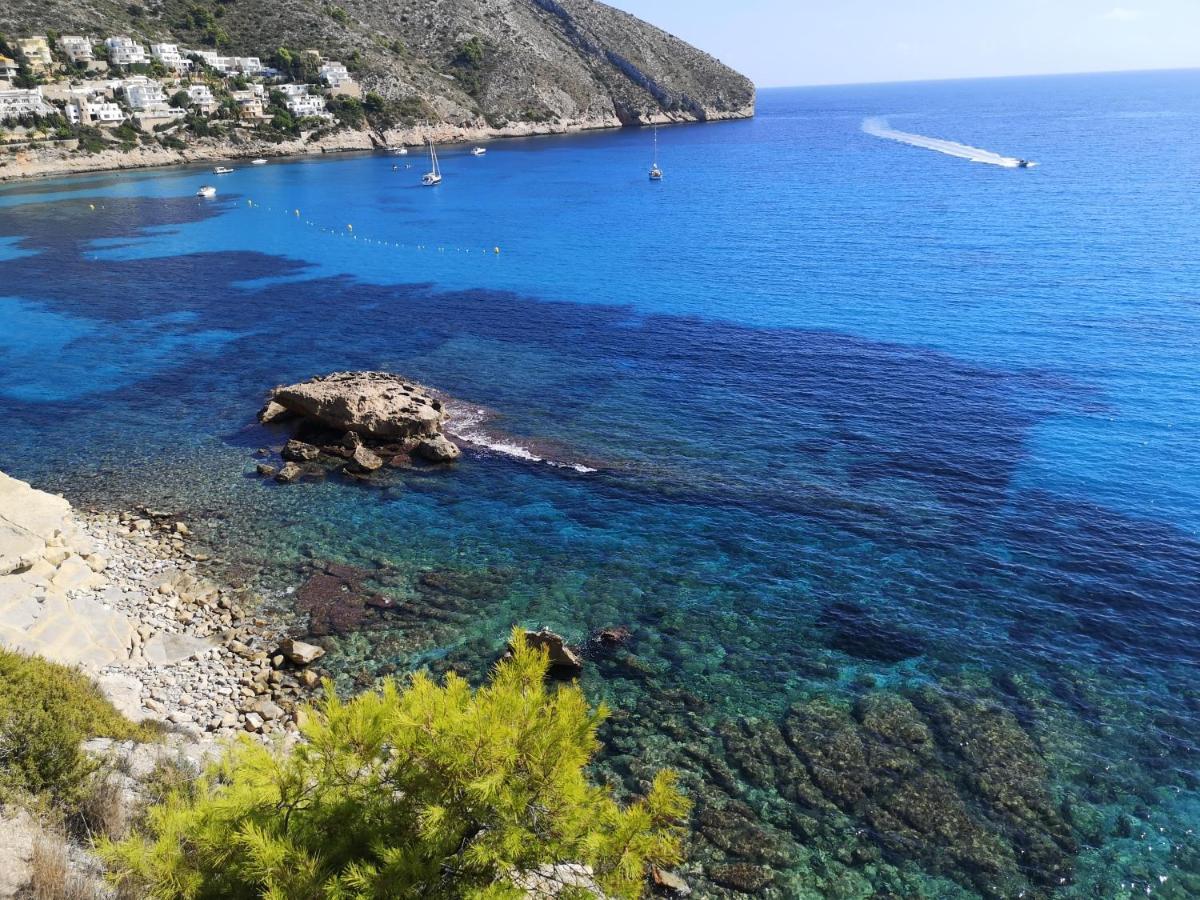 La Madrugada - Luxury Moraira Villa With Sea Views And Private Heated Pool Dış mekan fotoğraf
