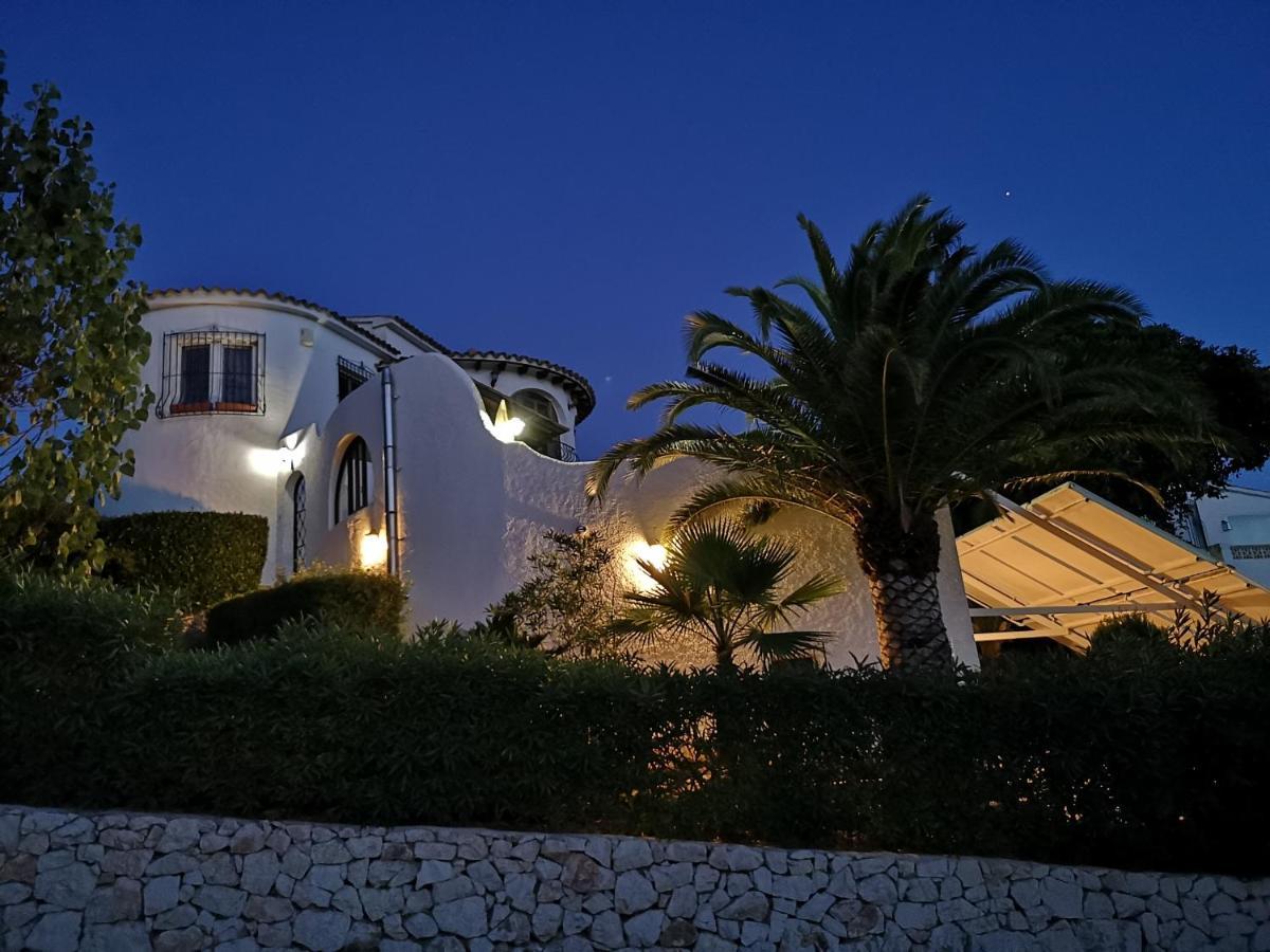 La Madrugada - Luxury Moraira Villa With Sea Views And Private Heated Pool Dış mekan fotoğraf