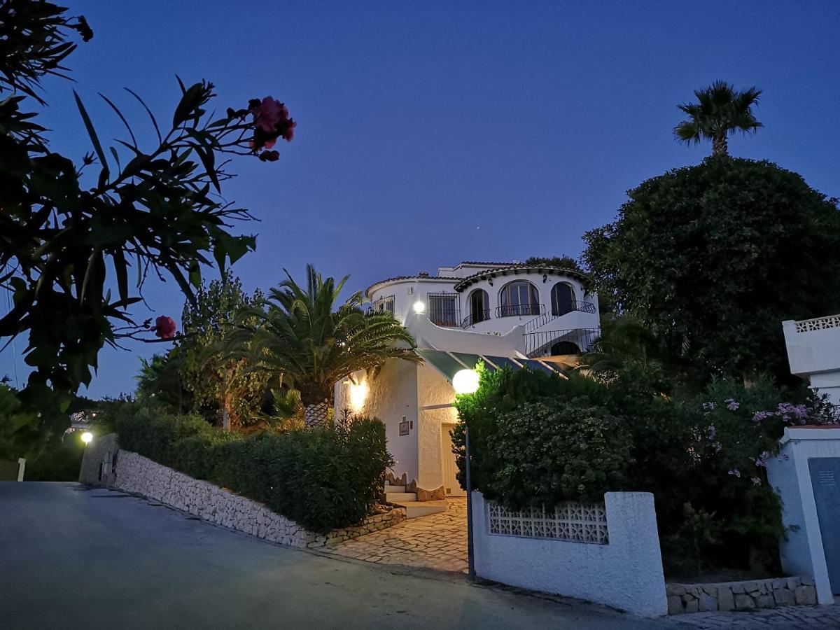 La Madrugada - Luxury Moraira Villa With Sea Views And Private Heated Pool Dış mekan fotoğraf