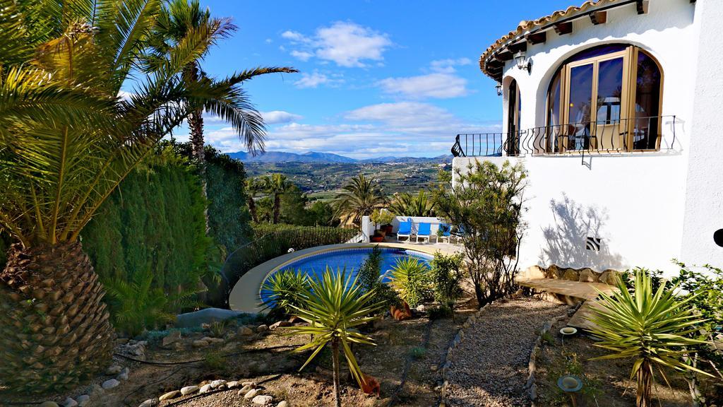 La Madrugada - Luxury Moraira Villa With Sea Views And Private Heated Pool Dış mekan fotoğraf